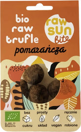Truffes à l'orange BIO 105 g - RAW SUN BITE